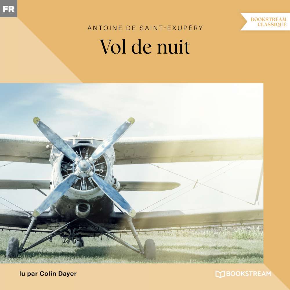 Cover von Antoine de Saint-Exupéry - Vol de nuit