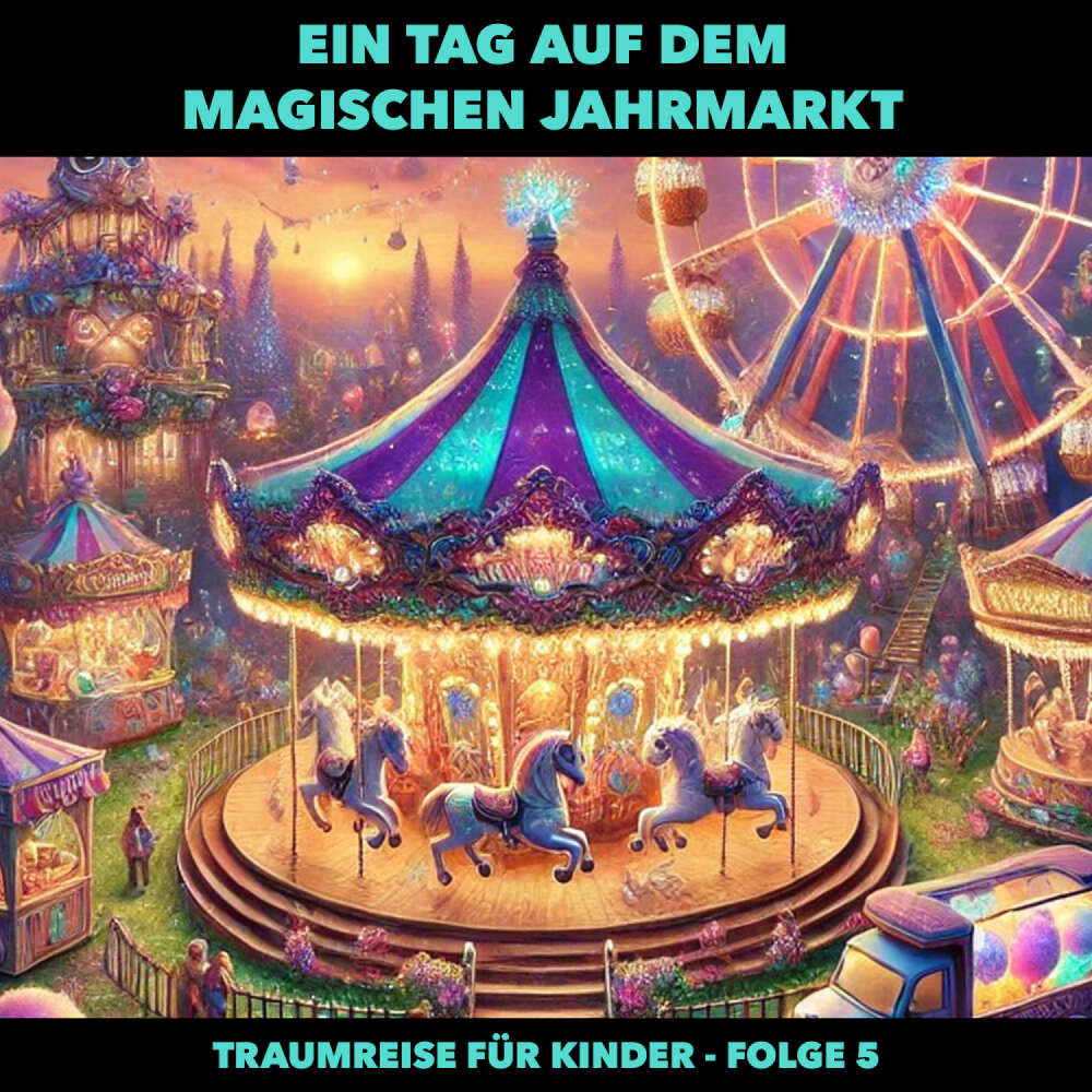 Cover von Traumreisen für Kinder - Folge 5 - Ein Tag auf dem magischen Jahrmarkt