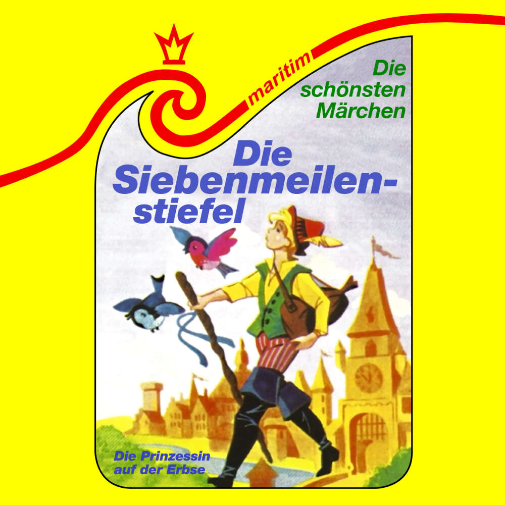 Cover von Die schönsten Märchen - Folge 29 - Die Siebenmeilenstiefel / Die Prinzessin auf der Erbse