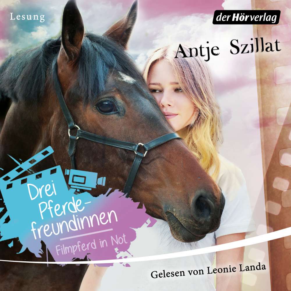 Cover von Antje Szillat - Drei Pferdefreundinnen 1 - Filmpferd in Not