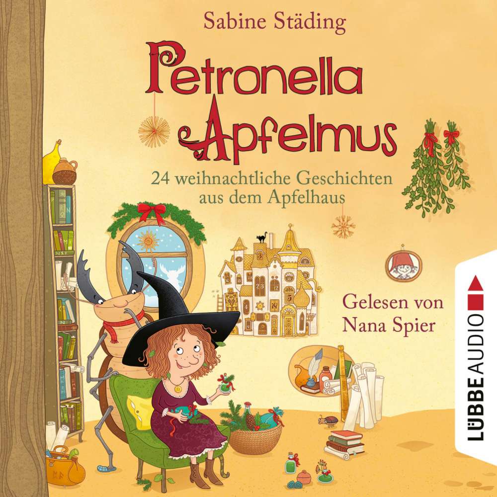 Cover von Sabine Städing - Petronella Apfelmus - Folge 10 / - 24. weihnachtliche Geschichten aus dem Apfelhaus