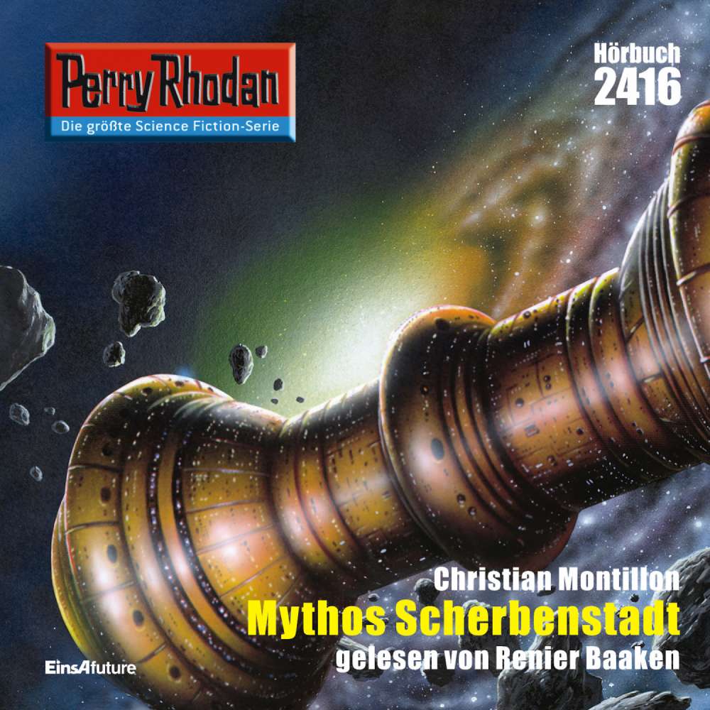 Cover von Christian Montillon - Perry Rhodan - Erstauflage 2416 - Mythos Scherbenstadt