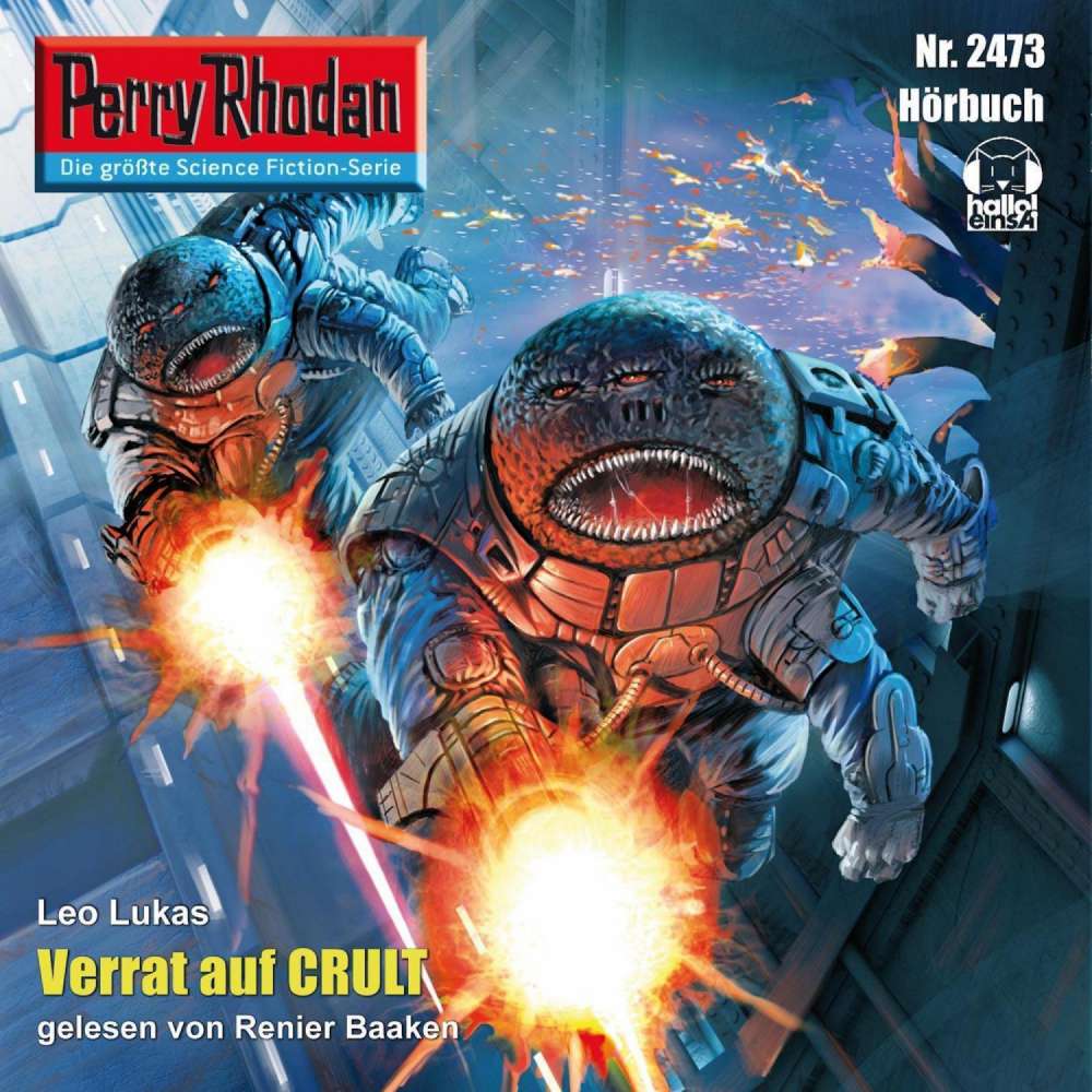 Cover von Leo Lukas - Perry Rhodan - Erstauflage 2473 - Verrat auf Crult