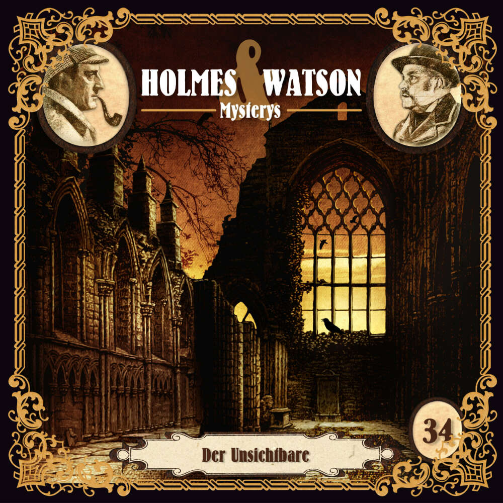 Cover von Holmes & Watson Mysterys - Folge 34 - Der Unsichtbare