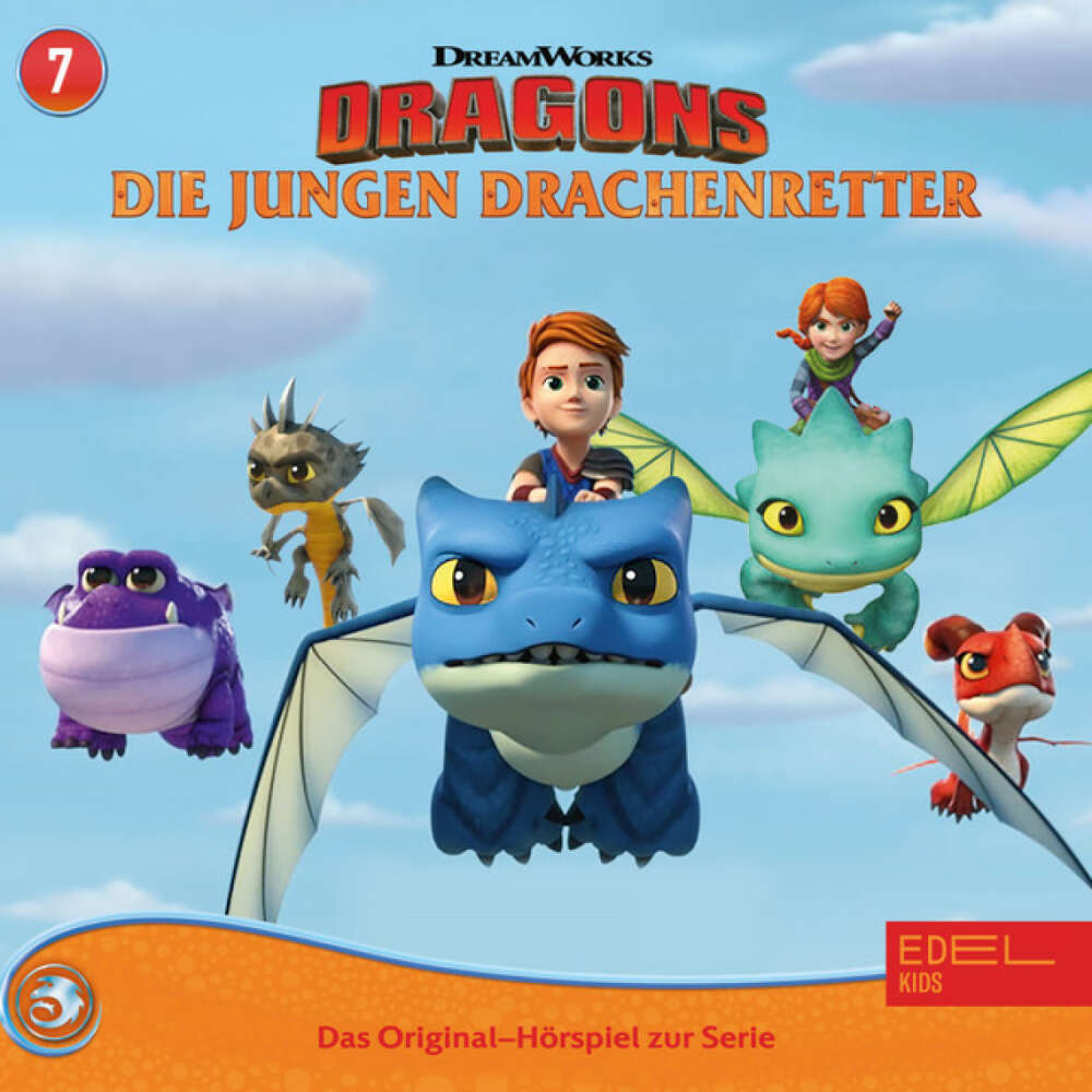 Cover von Dragons - Die jungen Drachenretter - Folge 7: Grummelgard - Teil 1+2 (Das Original-Hörspiel zur TV Serie)