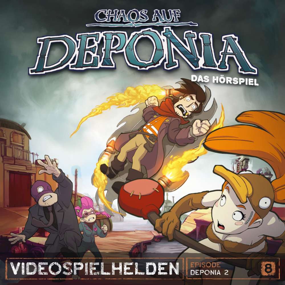 Cover von Videospielhelden - Folge 8 - Chaos auf Deponia