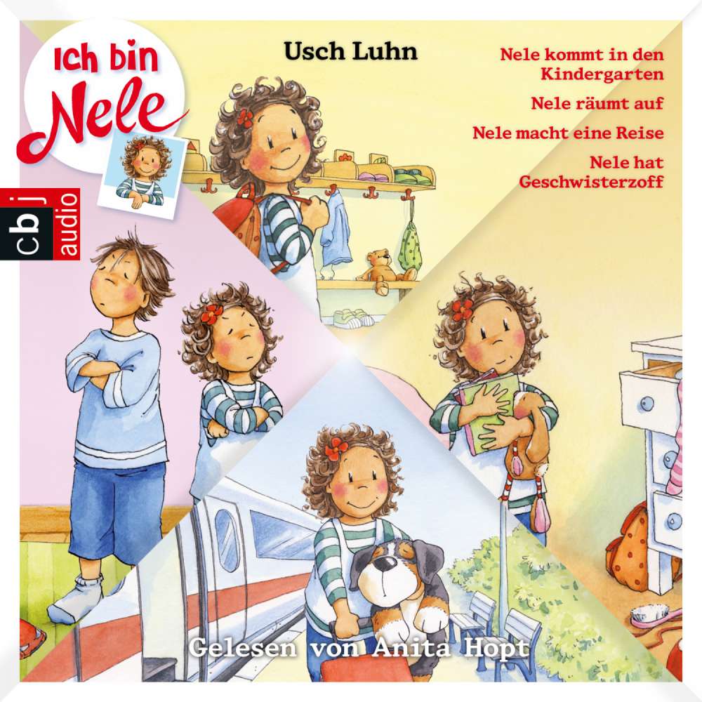 Cover von Usch Luhn - Ich bin Nele - Band 1-4 - Nele kommt in den Kindergarten - Nele räumt auf - Nele macht eine Reise - Nele hat Geschwisterzoff