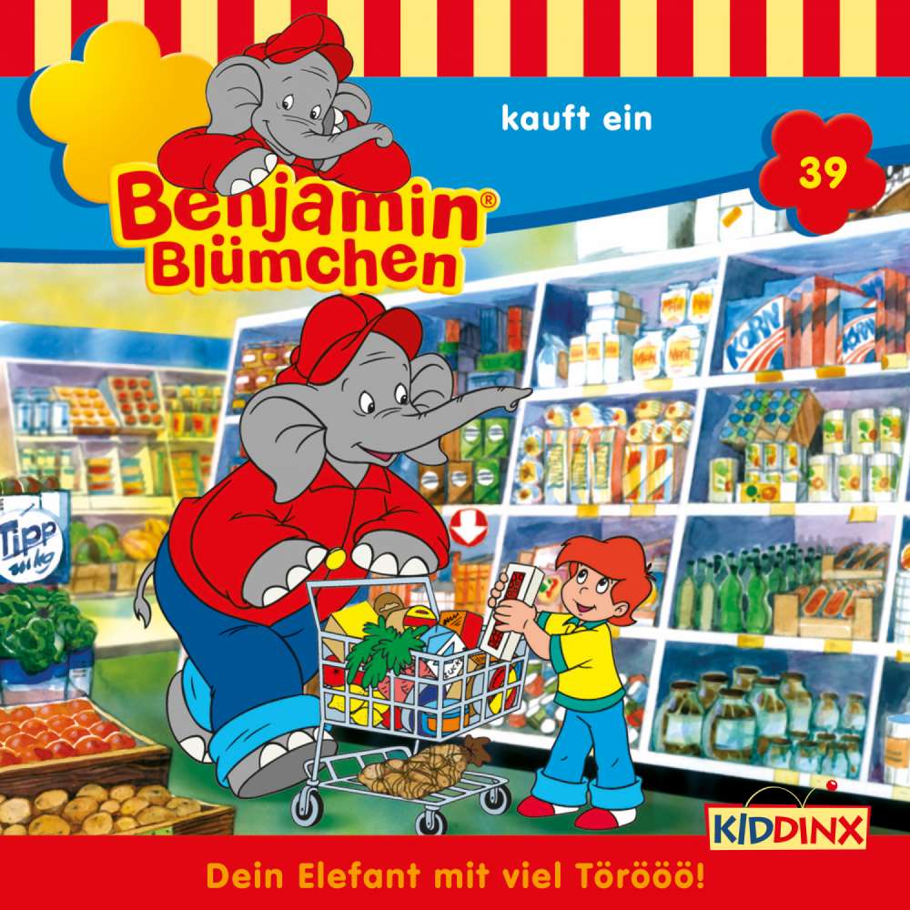 Cover von Benjamin Blümchen -  Folge 39 - Benjamin kauft ein