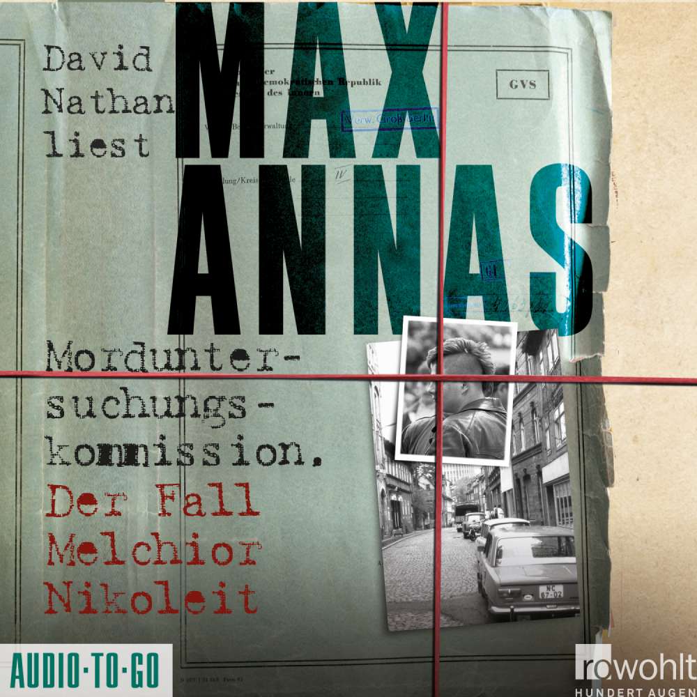 Cover von Max Annas - Morduntersuchungskommission - Der Fall Melchior Nikoleit