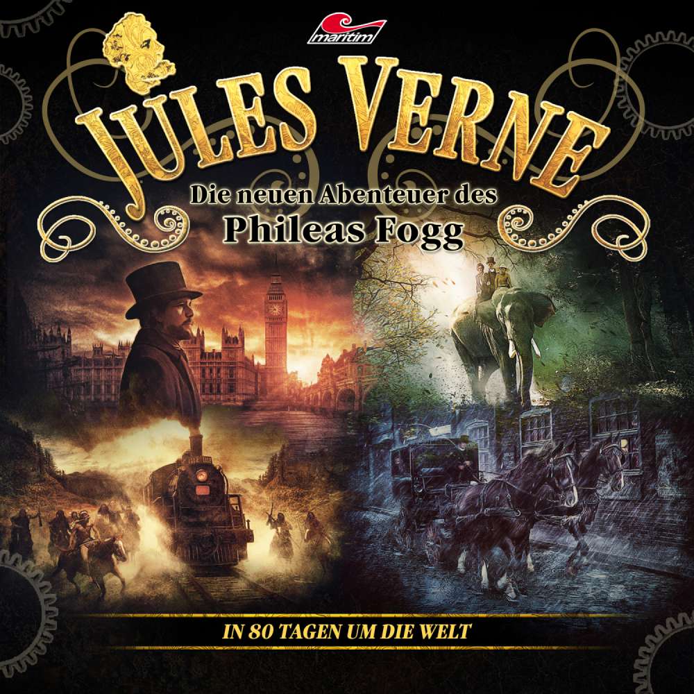 Cover von Markus Topf - Jules Verne - In 80 Tagen um die Welt