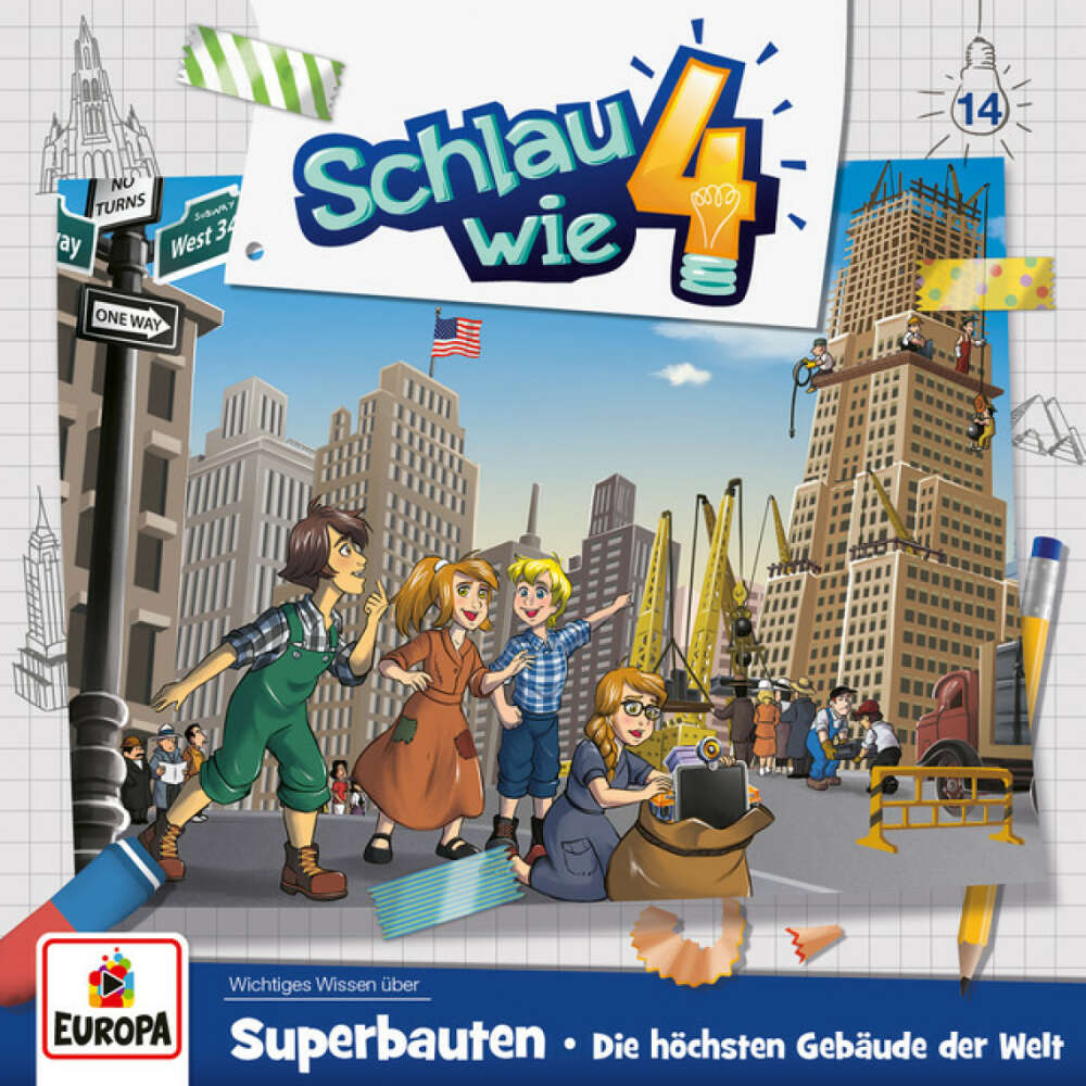 Cover von Schlau wie Vier - 014/Superbauten. Die höchsten Gebäude der Welt