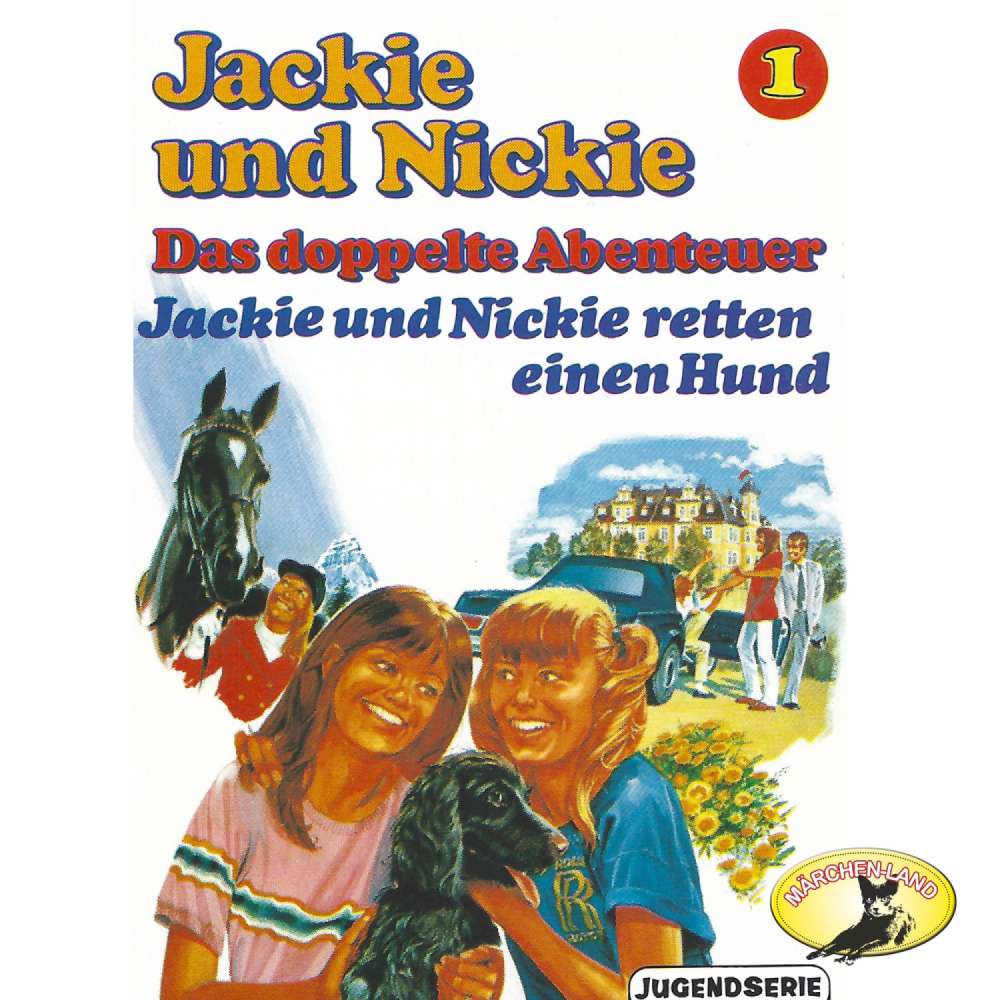 Cover von Jackie und Nickie - Folge 1 - Jackie und Nickie retten einen Hund