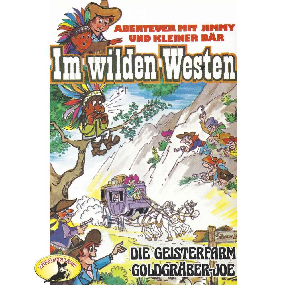 Cover von Abenteuer im Wilden Westen - Folge 2 - Die Geisterfarm / Goldgräber-Joe