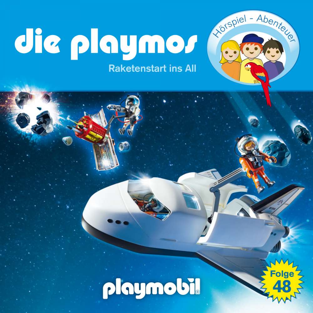 Cover von Die Playmos - Das Original Playmobil Hörspiel - Folge 48 - Raketenstart ins All
