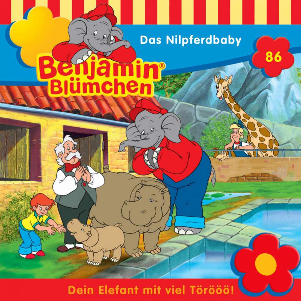 Cover von Benjamin Blümchen -  Folge 86 - Das Nilpferdbaby