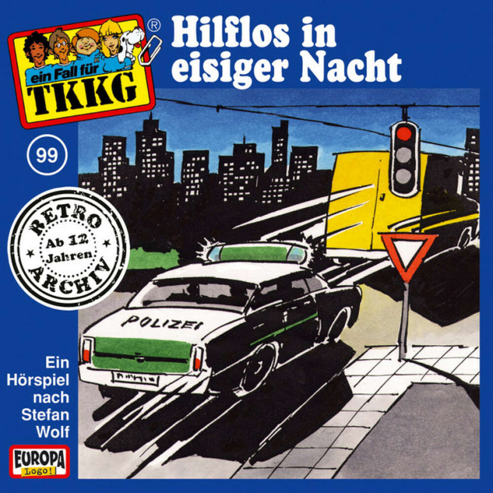 Cover von TKKG Retro-Archiv - 099/Hilflos in eisiger Nacht