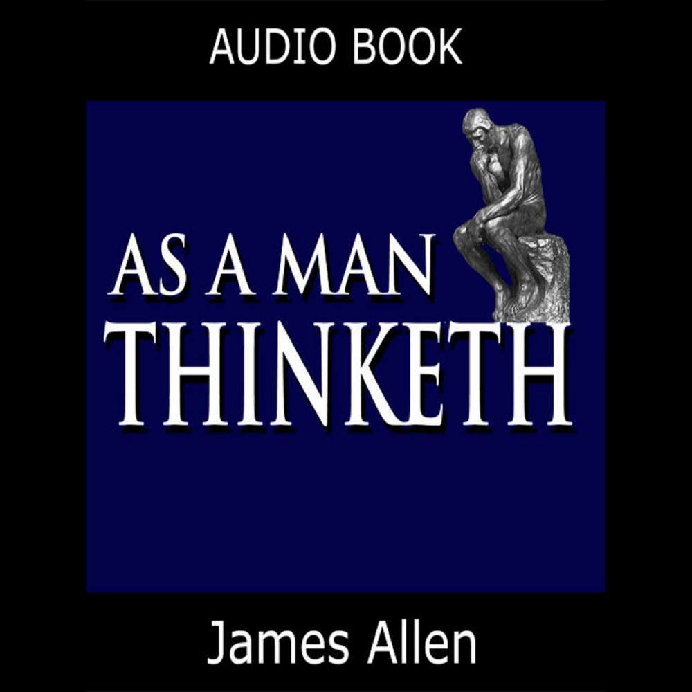 Cover von James Allen - As a Man Thinketh