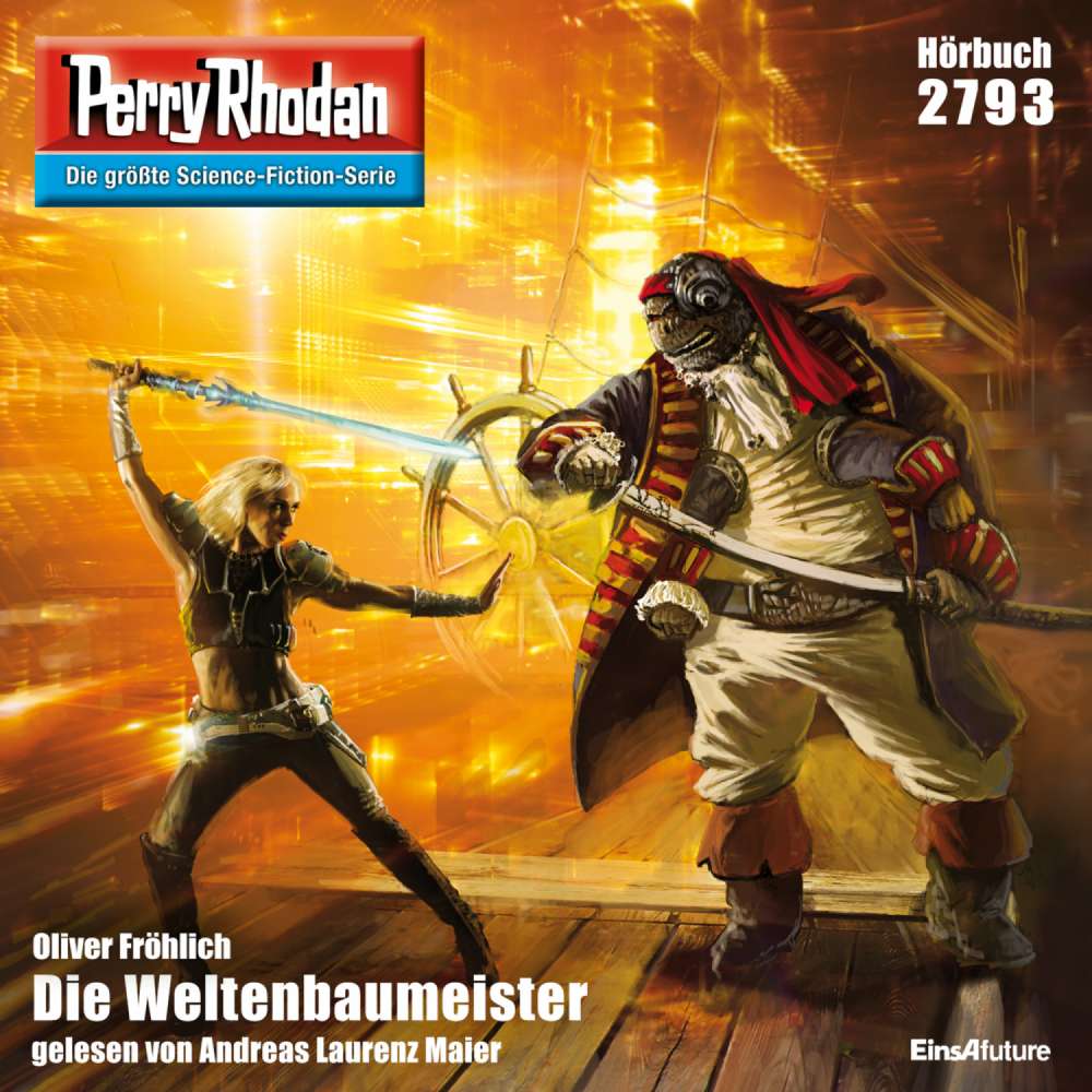 Cover von Oliver Fröhlich - Perry Rhodan - Erstauflage 2793 - Die Weltenbaumeister
