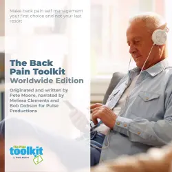 Cover - Pete Moore - The Back Pain Toolkit Worldwide Edition - Make back pain self management your first choice and not your last resort