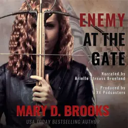 Cover - Mary D. Brooks - ENEMY AT THE GATE - Prequels Intertwined Souls Series Book 1