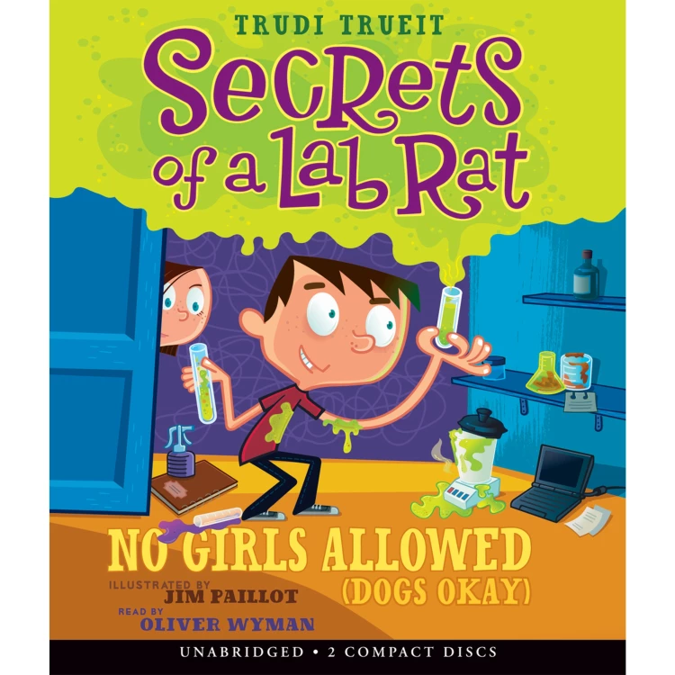 Cover von Trudi Trueit - Secrets of a Lab Rat - Book 1 - No Girls Allowed (Dogs Okay)