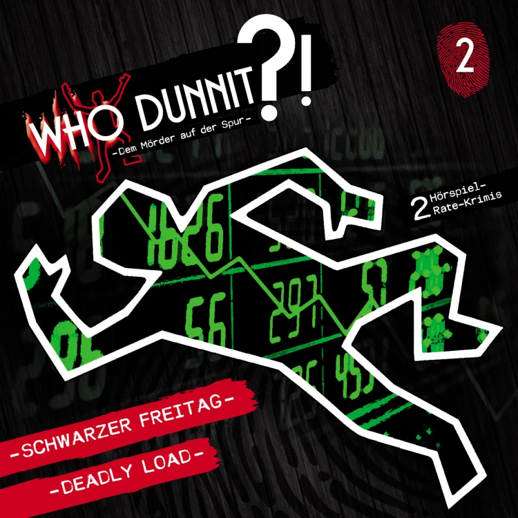 Cover von Who Dunnit? - Folge 2 - Schwarzer Freitag / Deadly Load