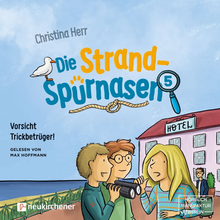 Cover von Christina Herr - Die Strandspürnasen - Band 5 - Vorsicht Trickbetrüger!