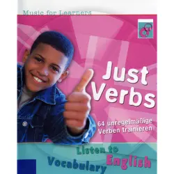 Cover - Music for Learners - Music for Learners - Just Verbs - unregelmäßige Verben trainieren