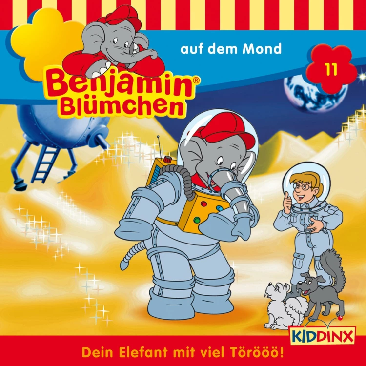 Cover von Benjamin Blümchen -  Folge 11 - Benjamin auf dem Mond