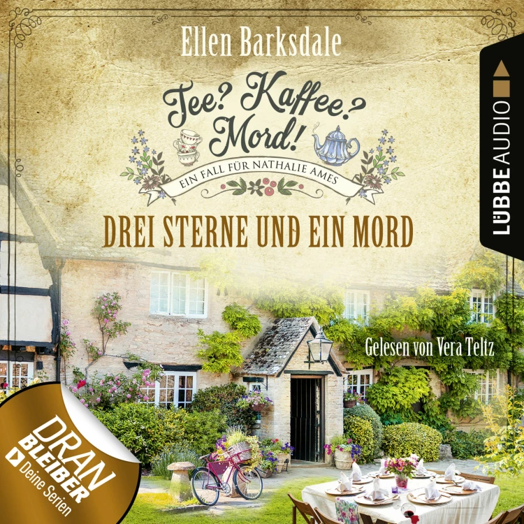 Cover von Ellen Barksdale - Nathalie Ames ermittelt - Tee? Kaffee? Mord! - Folge 23 - Drei Sterne und ein Mord