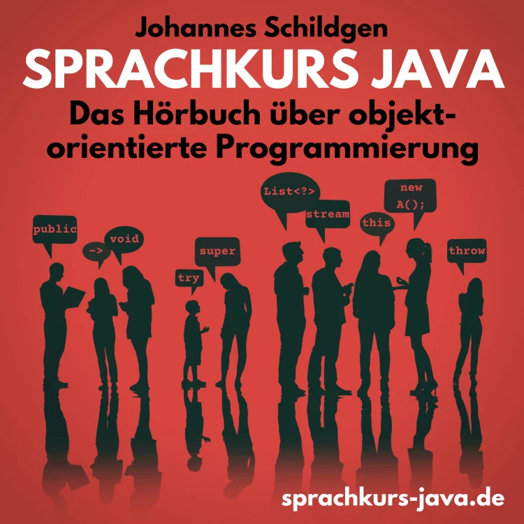 Cover von Johannes Schildgen - Sprachkurs Java - Das Hörbuch über objektorientierte Programmierung