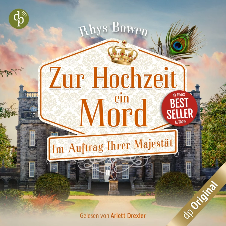 Cover von Rhys Bowen - Im Auftrag Ihrer Majestät-Reihe Staffel 2 - Band 6 - Zur Hochzeit ein Mord