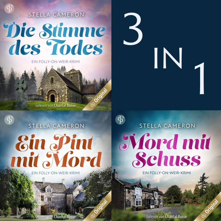 Cover von Stella Cameron - Ein Folly on Weir-Krimi: Band 1-3 (Nur bei uns!)