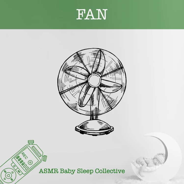 Cover von ASMR Baby Sleep Collective - ASMR-Sound for your Baby to Sleep - Fan