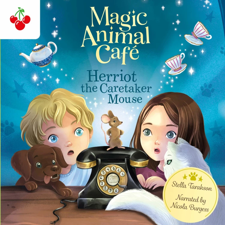 Cover von Stella Tarakson - Herriot the Caretaker Mouse - Magic Animal Cafe, Book 1