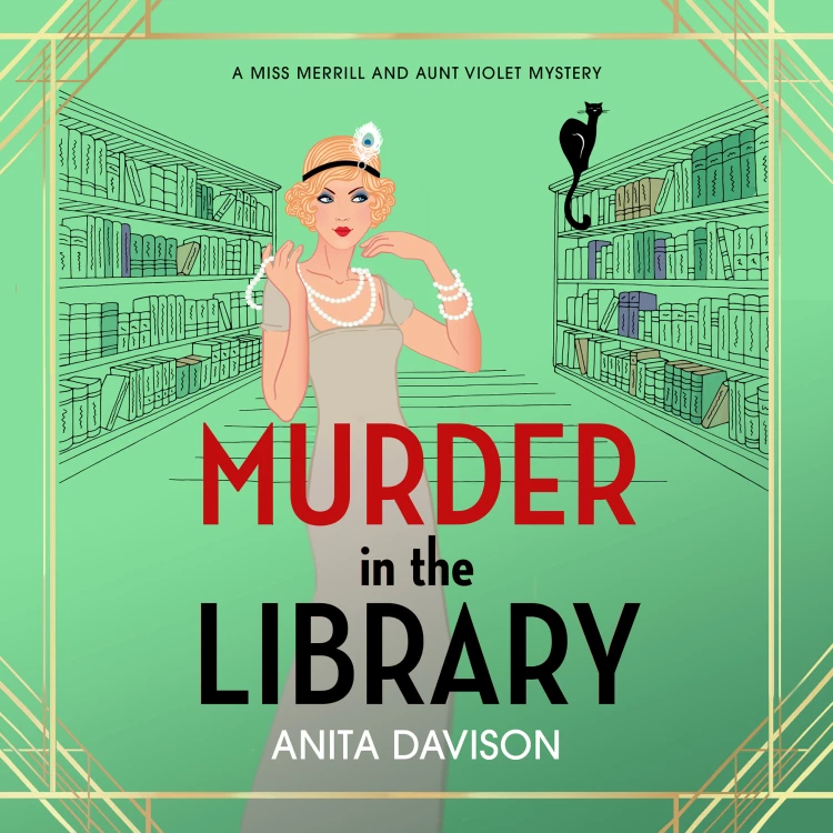 Cover von Anita Davison - Murder in the Library - Miss Merrill and Aunt Violet Mysteries, Book 2