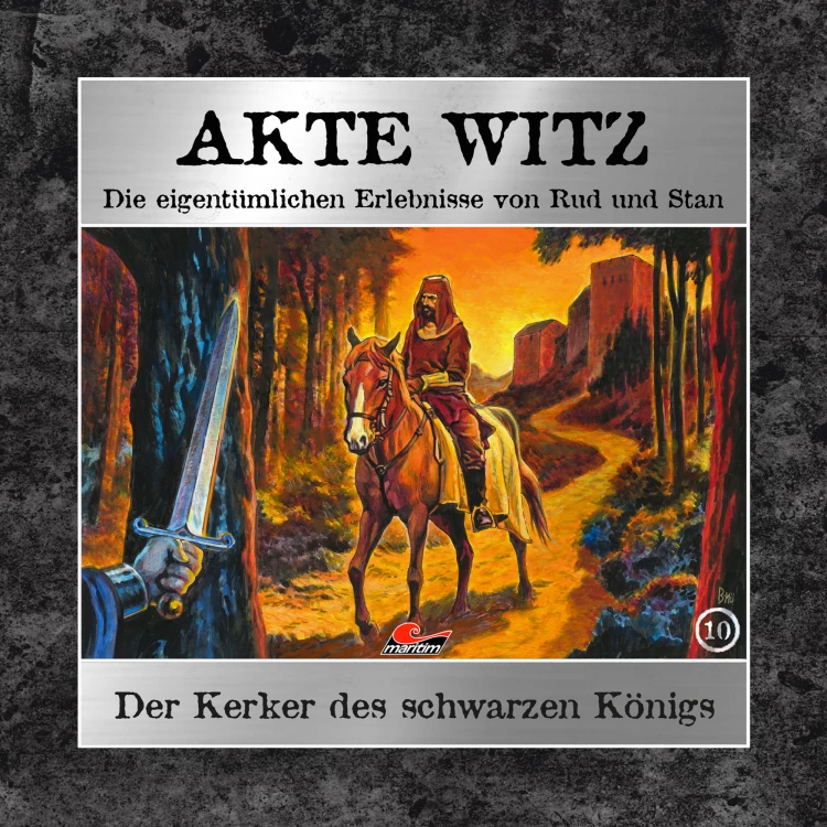 Cover von Akte Witz - Folge 10 - Der Kerker des schwarzen Königs