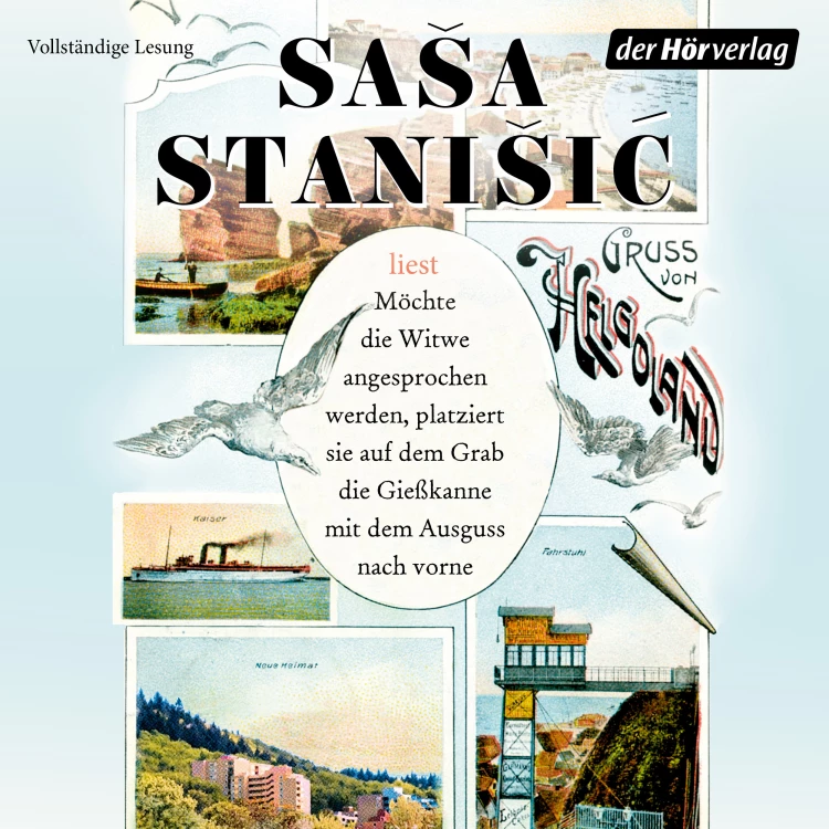 Cover von Saša Stanišić - Möchte die Witwe angesprochen werden, platziert sie auf dem Grab die Gießkanne mit dem Ausguss nach vorne