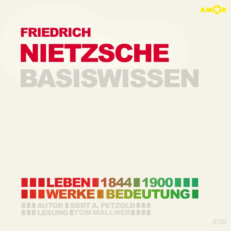 Cover von Bert Alexander Petzold - Basiswissen - Friedrich Nietzsche (1844-1900) - Leben, Werke, Bedeutung