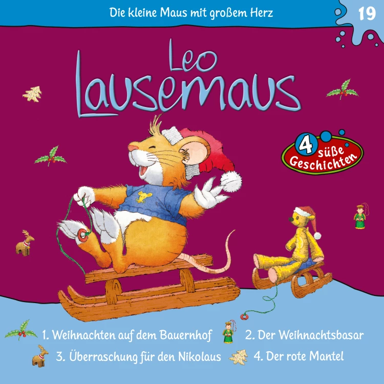 Cover von Leo Lausemaus - Folge 19 - Weihnachten auf dem Bauernhof