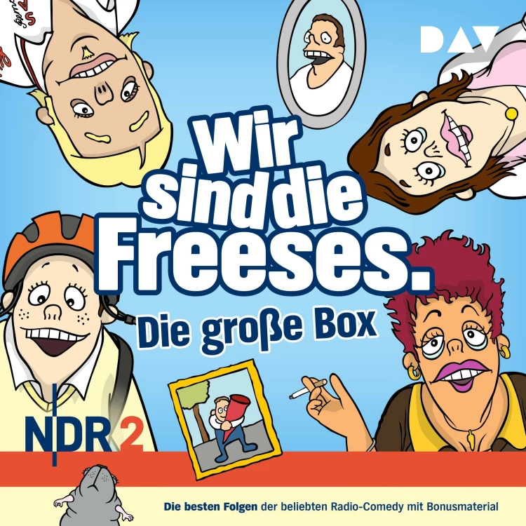 Cover von Andreas Altenburg - Wir sind die Freeses - Die große Box - Teil 1 bis 7