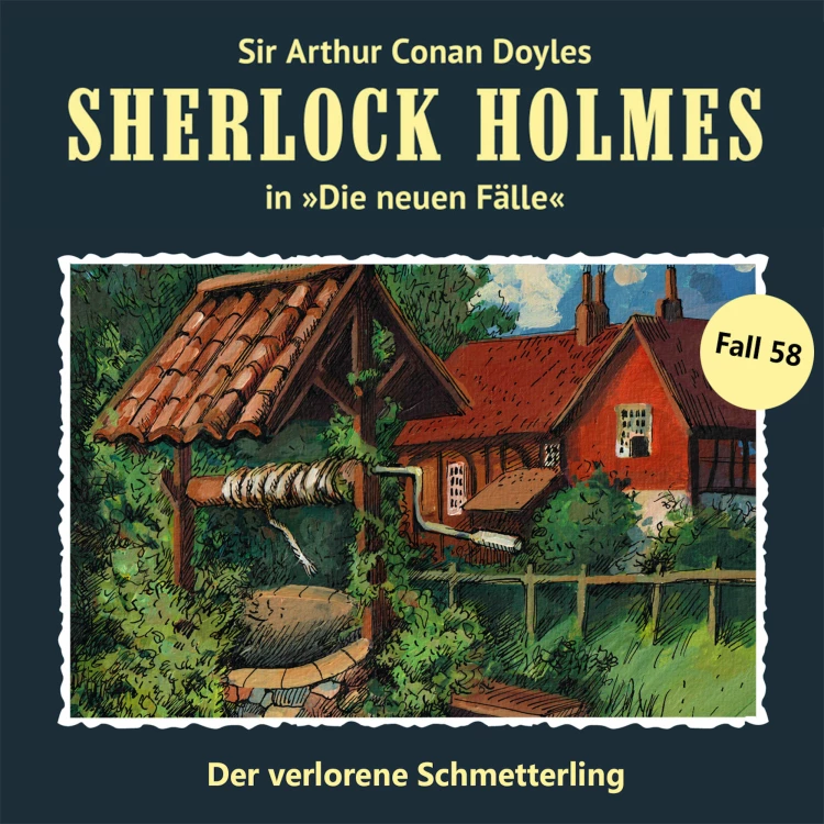 Cover von Sherlock Holmes - Fall 58 - Der verlorene Schmetterling