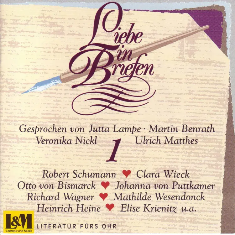 Angela Hopf - Liebe in Briefen 1 Cover