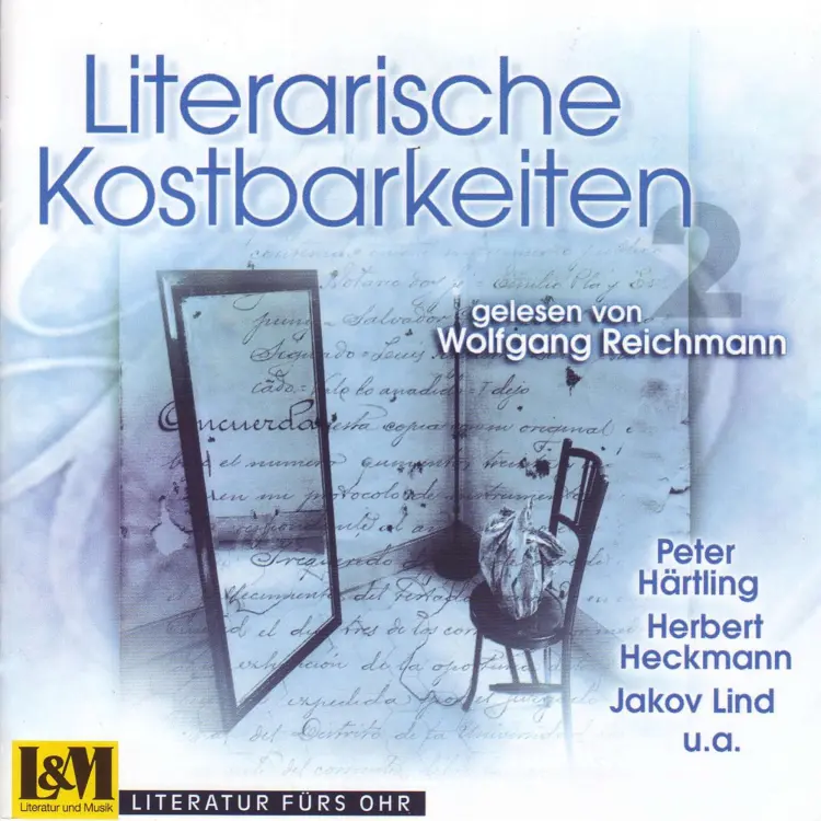 Peter Härtling - Literarische Kostbarkeiten Vol. 2 - gelesen von Wolfgang Reichmann Cover