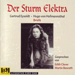 Cover - Gertrud Eysoldt - Der Sturm Elektra - Briefe