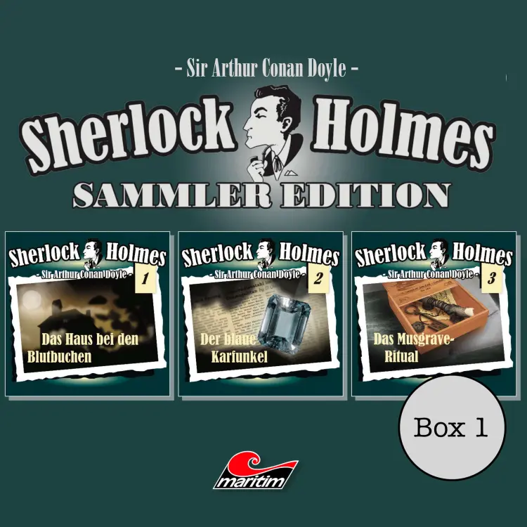 Sherlock Holmes - Die Originale - Box 1 - Sammler Edition Cover