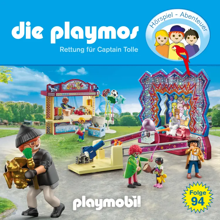 Die Playmos - Folge 94 - Rettung für Captain Tolle Cover