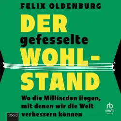 Cover - Felix Oldenburg - Der gefesselte Wohlstand - Wo die Milliarden liegen, mit denen wir die Welt verbessern können