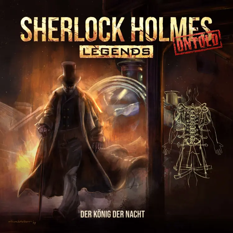 Sherlock Holmes Legends - Folge 15 - Der König der Nacht Cover