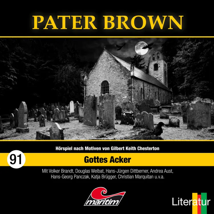 Pater Brown - Folge 91 - Gottes Acker Cover